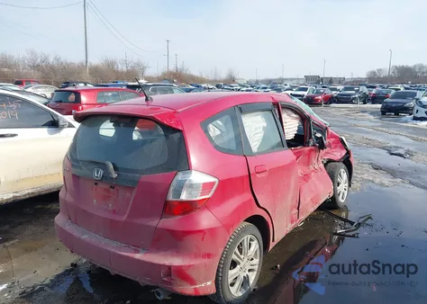 2010 Honda Fit Sport from USA, damaged, VIN JHMGE8H40AC032855